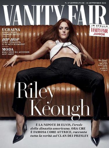 Vanity Fair Italia September 6th, 2023 Digital Back Issue Cover