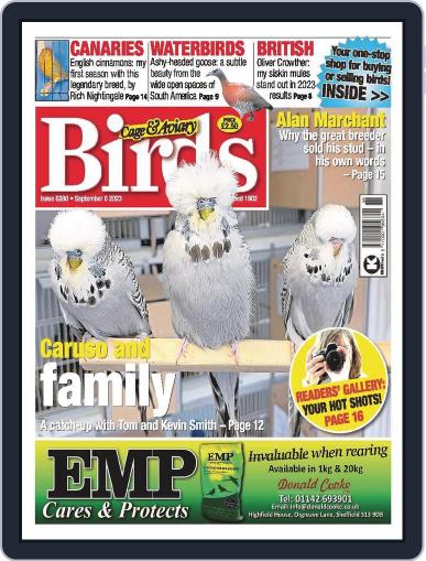 Cage & Aviary Birds September 6th, 2023 Digital Back Issue Cover