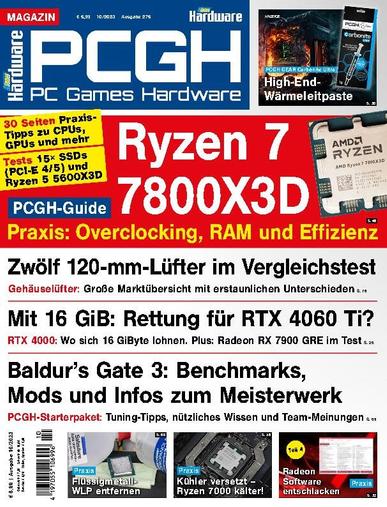 PC Games Hardware September 6th, 2023 Digital Back Issue Cover