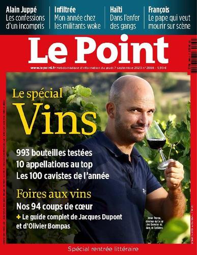 Le Point September 7th, 2023 Digital Back Issue Cover