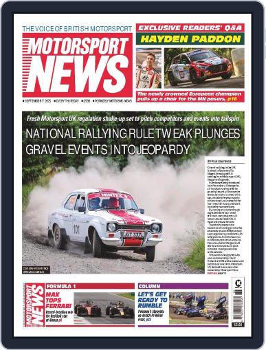 Motorsport News September 7th, 2023 Digital Back Issue Cover