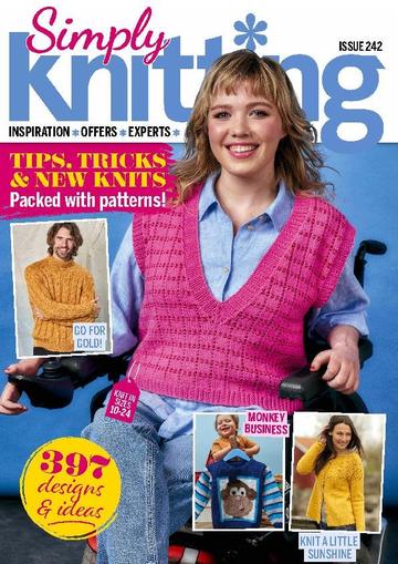 Simply Knitting October 1st, 2023 Digital Back Issue Cover
