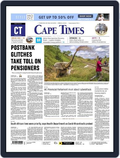 Cape Times September 7th, 2023 Digital Back Issue Cover
