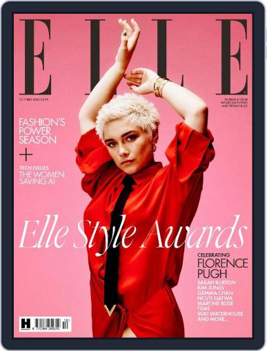 Elle UK October 1st, 2023 Digital Back Issue Cover
