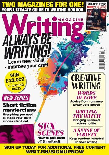 Writing September 7th, 2023 Digital Back Issue Cover