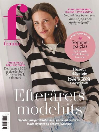 femina Denmark September 7th, 2023 Digital Back Issue Cover