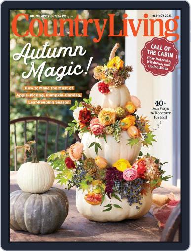 Country Living October 1st, 2023 Digital Back Issue Cover