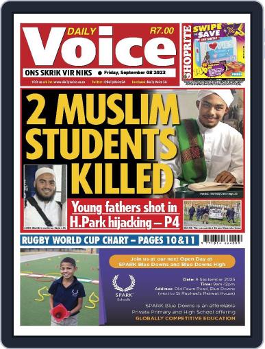 Daily Voice September 8th, 2023 Digital Back Issue Cover
