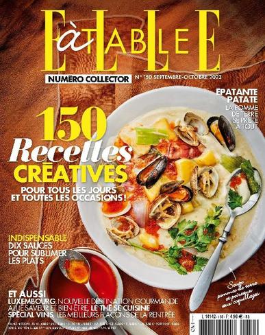 ELLE à Table September 1st, 2023 Digital Back Issue Cover