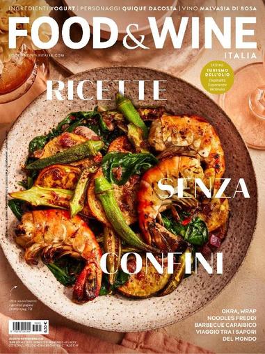 Food&Wine Italia August 1st, 2023 Digital Back Issue Cover