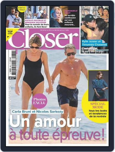 Closer France September 8th, 2023 Digital Back Issue Cover