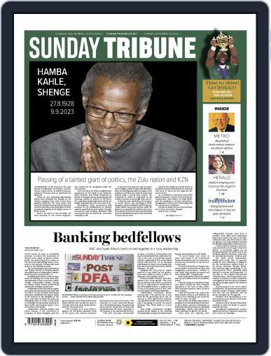 Sunday Tribune September 10th, 2023 Digital Back Issue Cover