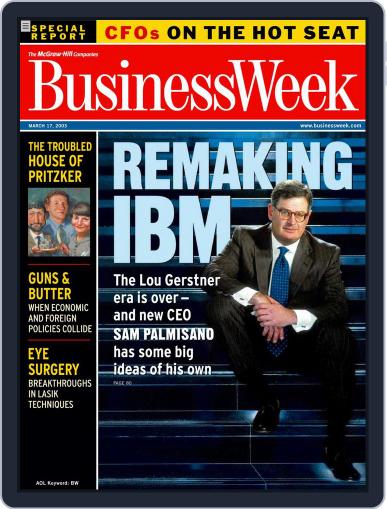 Bloomberg Businessweek March 6th, 2003 Digital Back Issue Cover