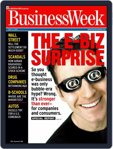 Bloomberg Businessweek May 1st, 2003 Digital Back Issue Cover