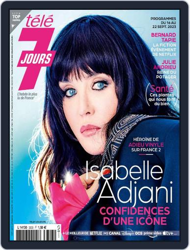 Télé 7 Jours September 11th, 2023 Digital Back Issue Cover