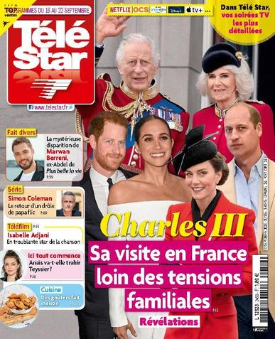 Télé Star September 11th, 2023 Digital Back Issue Cover