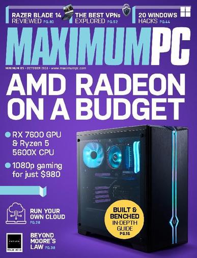 Maximum PC October 1st, 2023 Digital Back Issue Cover