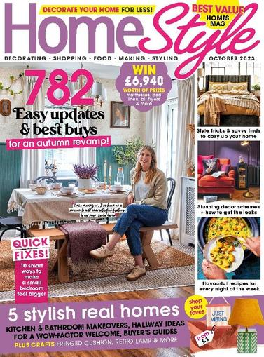 HomeStyle United Kingdom October 1st, 2023 Digital Back Issue Cover