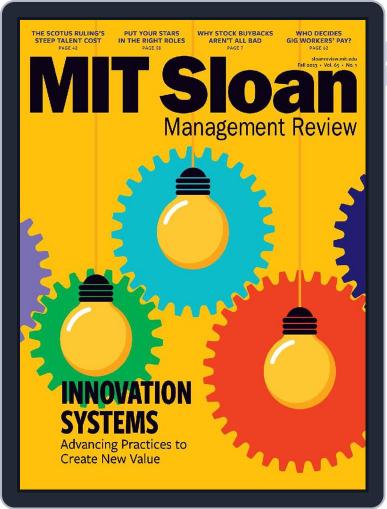 MIT Sloan Management Review September 5th, 2023 Digital Back Issue Cover
