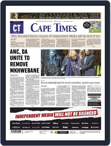 Cape Times September 12th, 2023 Digital Back Issue Cover