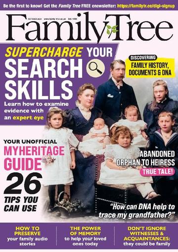 Family Tree UK September 11th, 2023 Digital Back Issue Cover