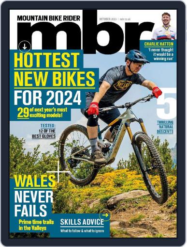 Mountain Bike Rider October 1st, 2023 Digital Back Issue Cover