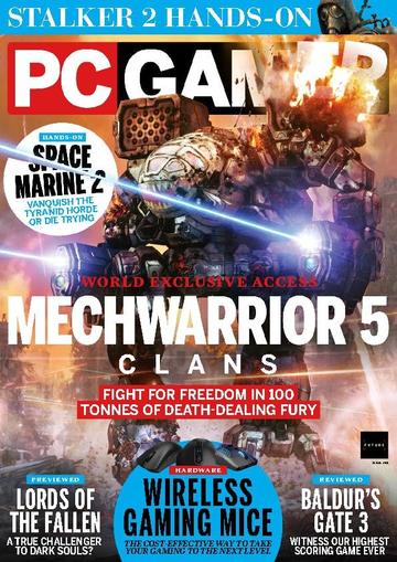 PC Gamer United Kingdom November 1st, 2023 Digital Back Issue Cover
