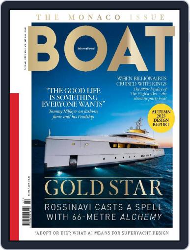Boat International October 1st, 2023 Digital Back Issue Cover