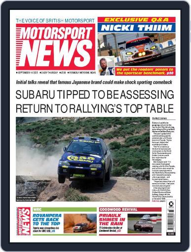 Motorsport News September 14th, 2023 Digital Back Issue Cover