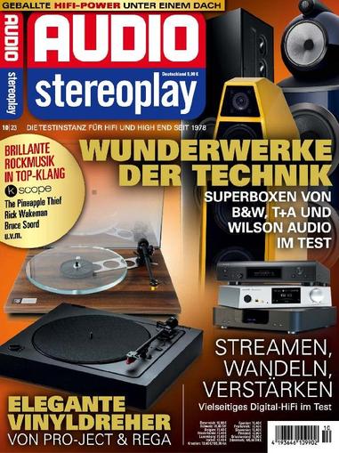 stereoplay September 14th, 2023 Digital Back Issue Cover