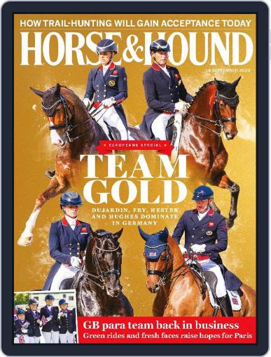 Horse & Hound September 14th, 2023 Digital Back Issue Cover