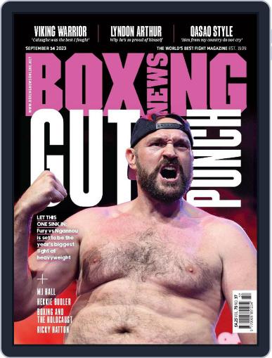 Boxing News September 14th, 2023 Digital Back Issue Cover
