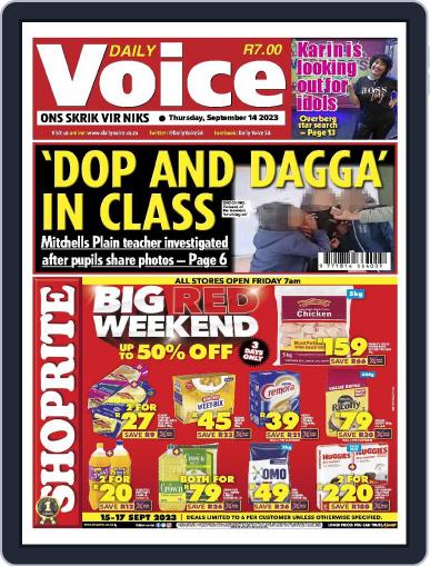 Daily Voice September 14th, 2023 Digital Back Issue Cover