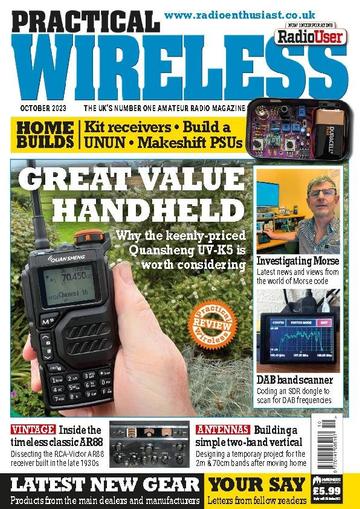 Practical Wireless October 1st, 2023 Digital Back Issue Cover