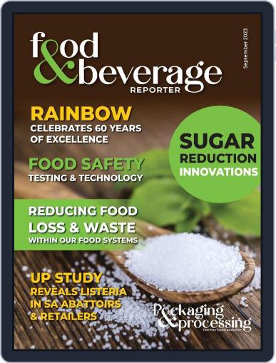Food & Beverage Reporter September 1st, 2023 Digital Back Issue Cover