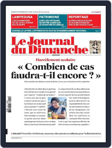 Le Journal du dimanche September 17th, 2023 Digital Back Issue Cover