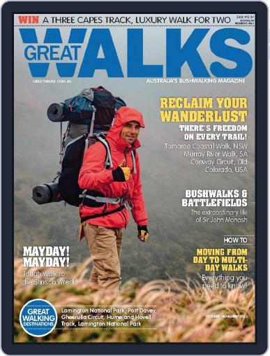 Great Walks October 1st, 2023 Digital Back Issue Cover
