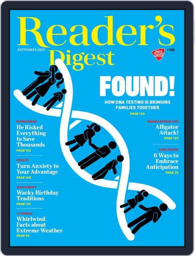 Reader's Digest India September 10th, 2023 Digital Back Issue Cover