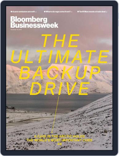 Bloomberg Businessweek November 18th, 2019 Digital Back Issue Cover