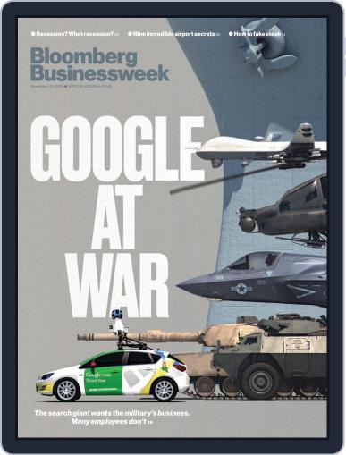 Bloomberg Businessweek November 25th, 2019 Digital Back Issue Cover