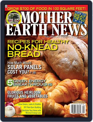 MOTHER EARTH NEWS November 17th, 2009 Digital Back Issue Cover