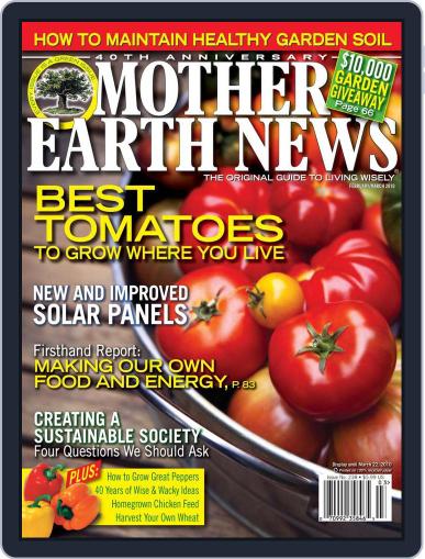 MOTHER EARTH NEWS January 20th, 2010 Digital Back Issue Cover