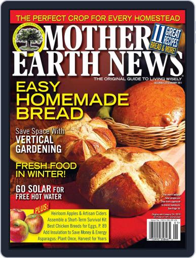MOTHER EARTH NEWS November 22nd, 2010 Digital Back Issue Cover