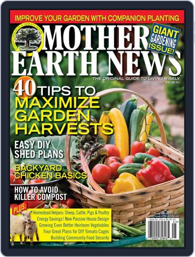 MOTHER EARTH NEWS March 21st, 2011 Digital Back Issue Cover
