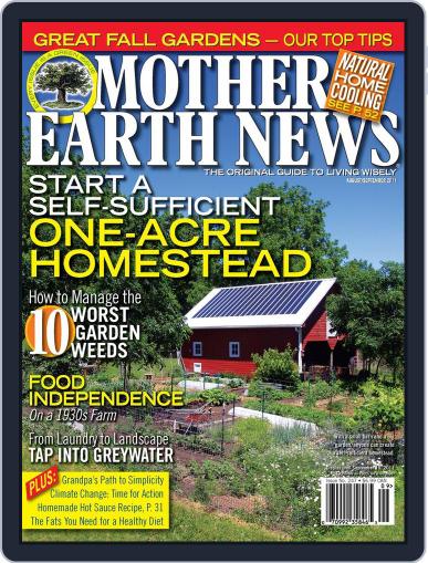MOTHER EARTH NEWS July 18th, 2011 Digital Back Issue Cover