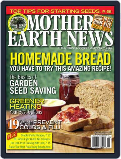 MOTHER EARTH NEWS December 1st, 2012 Digital Back Issue Cover