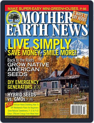 MOTHER EARTH NEWS February 1st, 2013 Digital Back Issue Cover