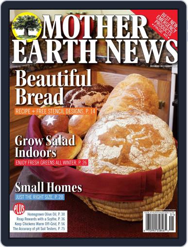 MOTHER EARTH NEWS December 1st, 2017 Digital Back Issue Cover