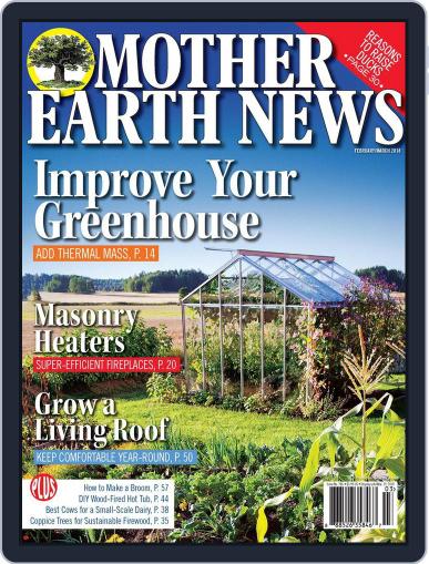MOTHER EARTH NEWS February 1st, 2018 Digital Back Issue Cover