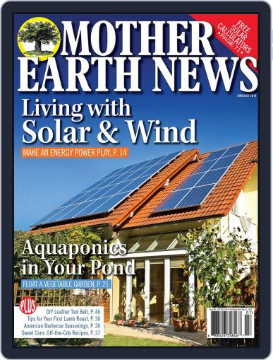 MOTHER EARTH NEWS June 1st, 2018 Digital Back Issue Cover